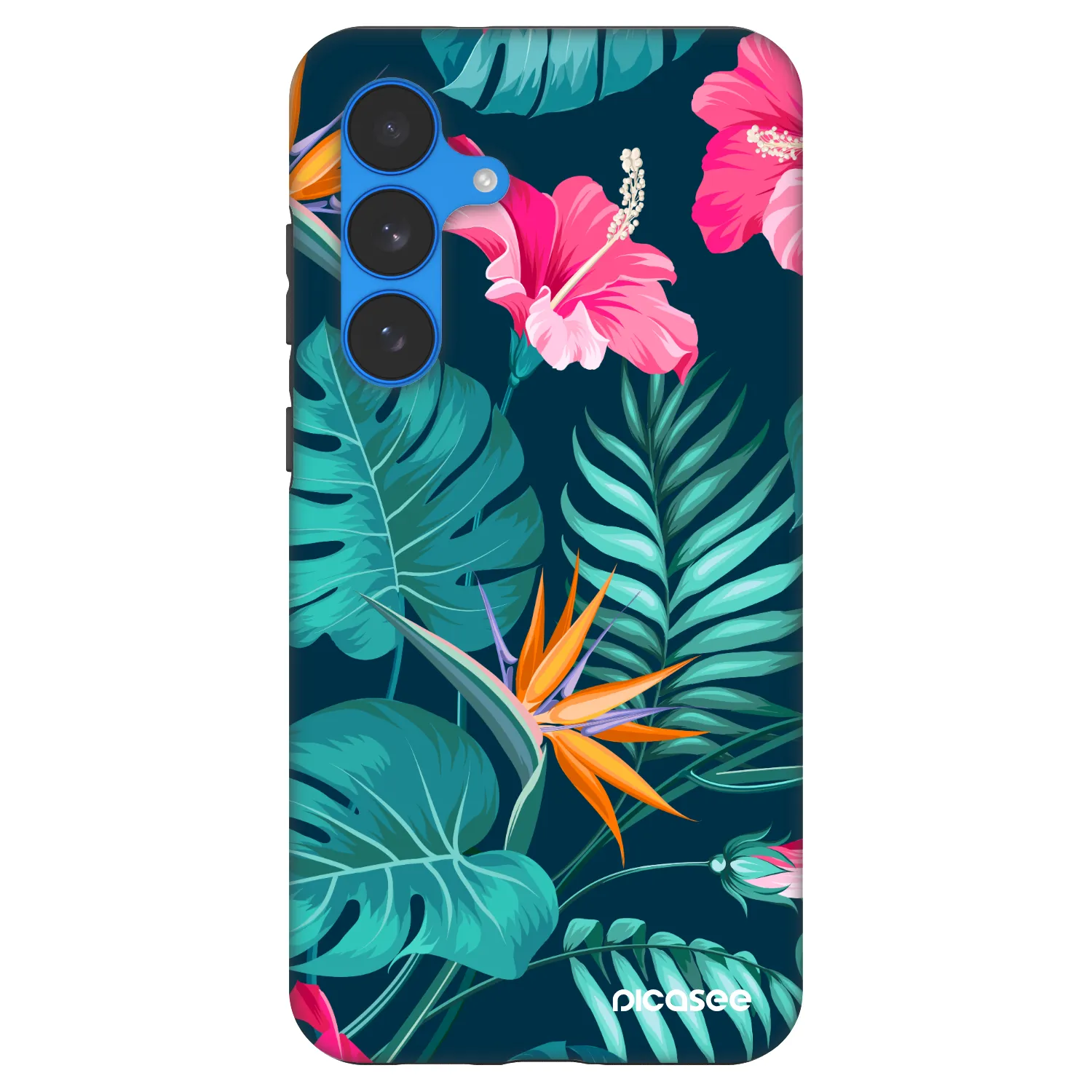 Picasee Fashion Case na Samsung Galaxy S25 FE 5G - Pink Monstera