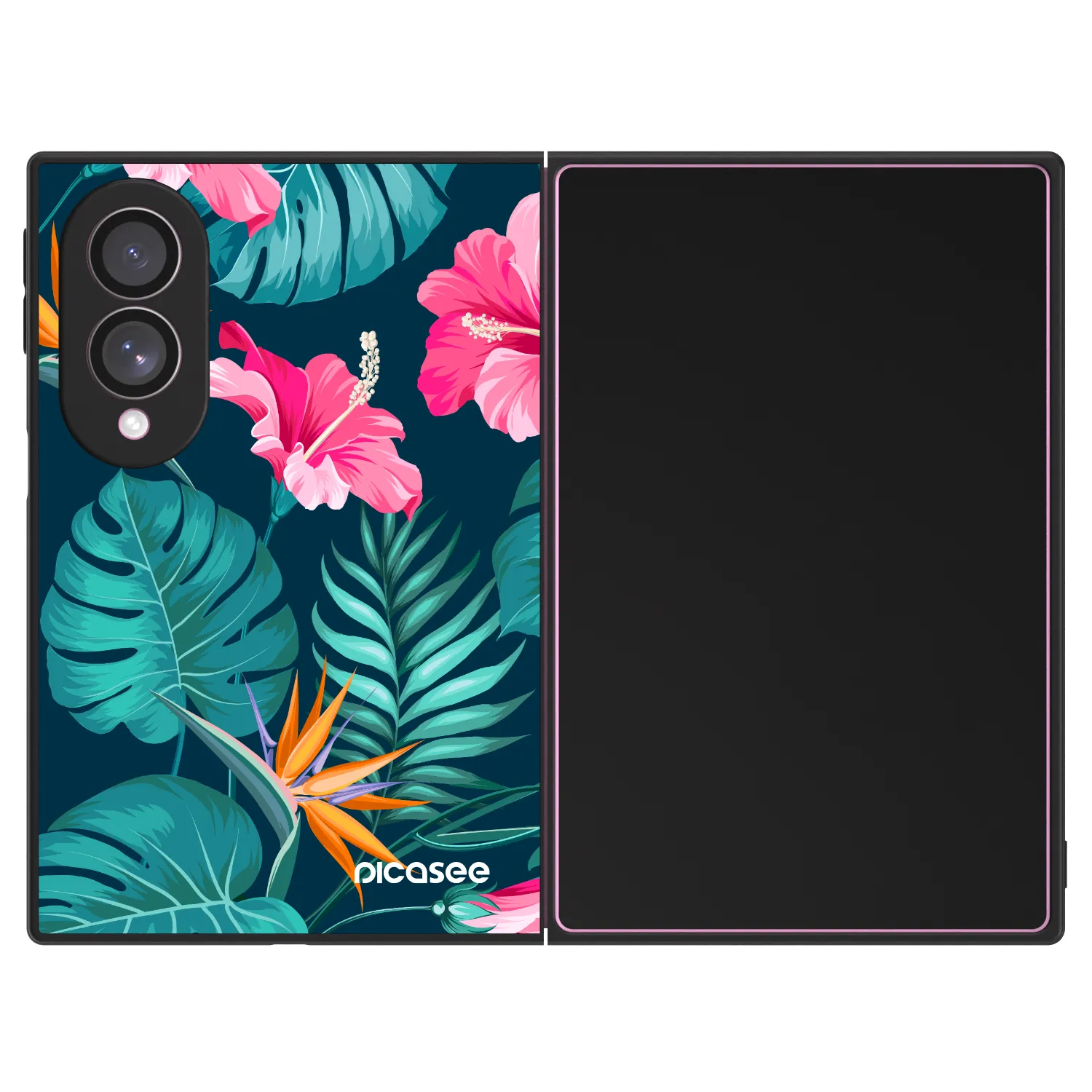 Picasee ULTIMATE CASE na Samsung Galaxy Z Fold8 5G - Pink Monstera