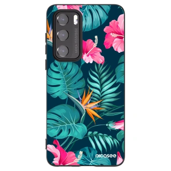 Etui na Huawei P40 - Pink Monstera