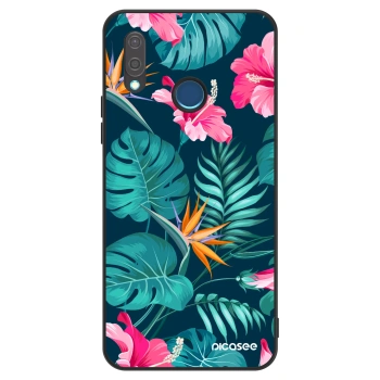 Etui na Huawei P20 Lite - Pink Monstera