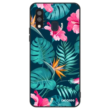 Etui na Samsung Galaxy A40 A405F - Pink Monstera