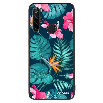 Etui na Xiaomi Redmi Note 8 - Pink Monstera
