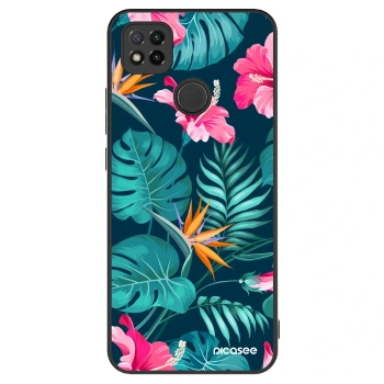 Etui na Xiaomi Redmi 9C - Pink Monstera