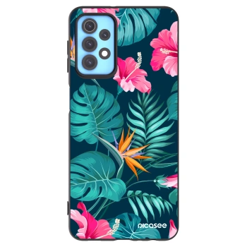 Etui na Samsung Galaxy A32 4G SM-A325F - Pink Monstera