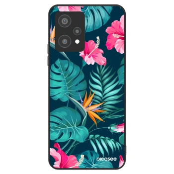 Etui na Realme 9 Pro 5G - Pink Monstera