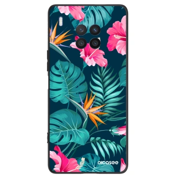 Etui na Honor 50 Lite - Pink Monstera