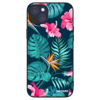 Picasee ULTIMATE CASE na Apple iPhone 14 Plus - Pink Monstera