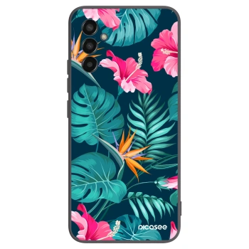 Etui na Samsung Galaxy M13 M135F - Pink Monstera