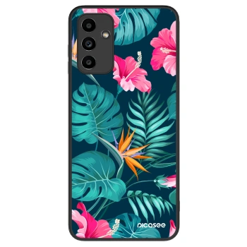 Etui na Samsung Galaxy A04s A047F - Pink Monstera