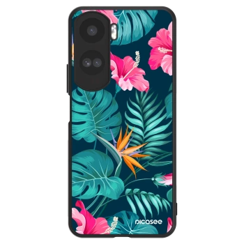Etui na Honor 90 Lite 5G - Pink Monstera