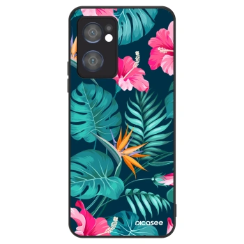 Etui na OPPO Reno 7 5G - Pink Monstera