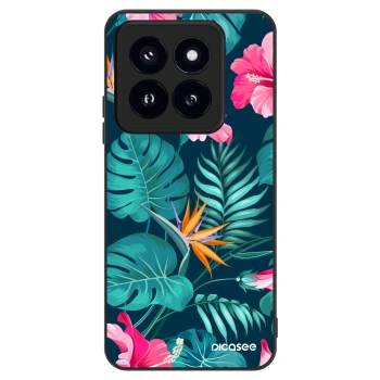 Etui na Xiaomi 14 Pro - Pink Monstera