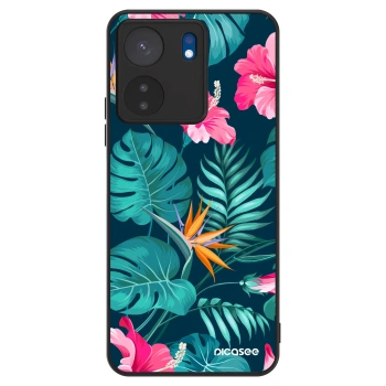 Etui na Xiaomi Redmi 13C 4G - Pink Monstera