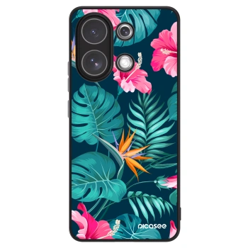 Etui na Xiaomi Redmi Note 13 4G - Pink Monstera
