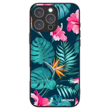 Picasee ULTIMATE CASE na Apple iPhone 16 Pro Max - Pink Monstera