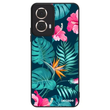 Etui na Motorola Moto G85 - Pink Monstera