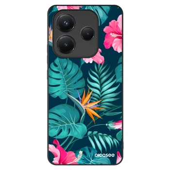 Picasee ULTIMATE CASE na Xiaomi Redmi Note 14 5G - Pink Monstera