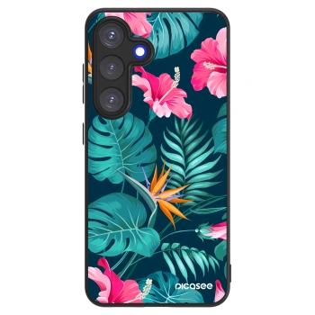 Etui na Samsung Galaxy S25 5G - Pink Monstera