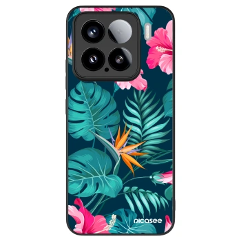 Etui na Xiaomi 15 - Pink Monstera