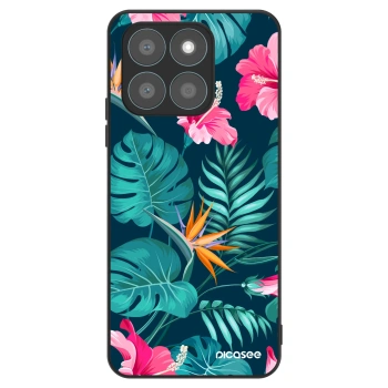 Etui na Honor X8c - Pink Monstera