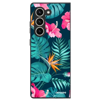 Etui na Samsung Galaxy Z Fold5 5G - Pink Monstera