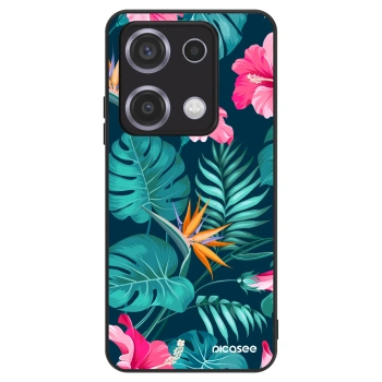 Etui na Xiaomi Redmi Note 14S - Pink Monstera