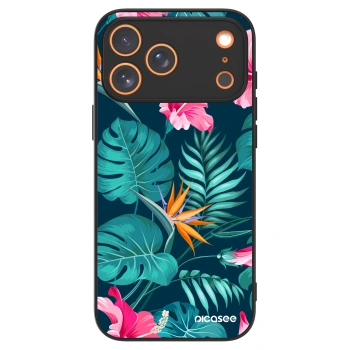Picasee ULTIMATE CASE MagSafe pro Apple iPhone 17 Pro Max - Pink Monstera