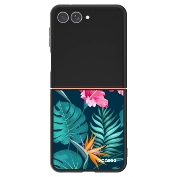 Etui na Samsung Galaxy Z Flip7 5G - Pink Monstera