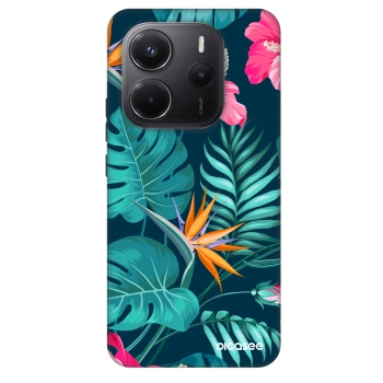 Etui na Xiaomi Redmi Note 14 5G - Pink Monstera