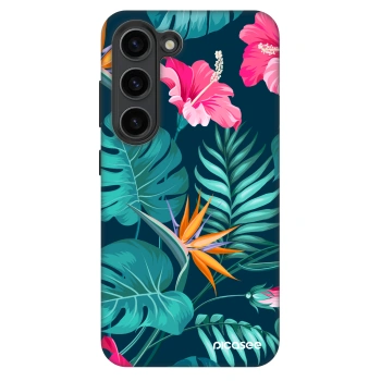 Etui na Samsung Galaxy S23 5G - Pink Monstera