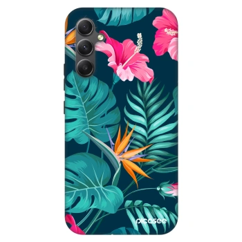 Etui na Samsung Galaxy A34 5G A346B - Pink Monstera