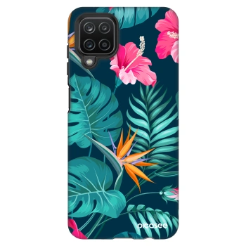 Etui na Samsung Galaxy A12 A125F - Pink Monstera