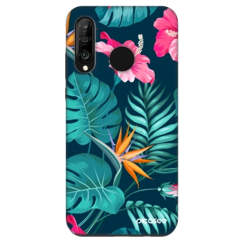 Etui na Huawei P30 Lite - Pink Monstera