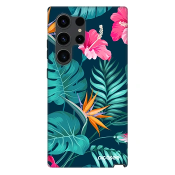 Etui na Samsung Galaxy S24 Ultra S928B 5G - Pink Monstera