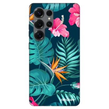 Etui na Samsung Galaxy S25 Ultra 5G - Pink Monstera