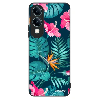 Etui na Vivo Y29s 5G - Pink Monstera