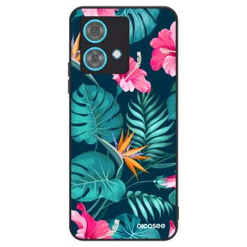 Etui na Motorola Edge 40 Neo - Pink Monstera