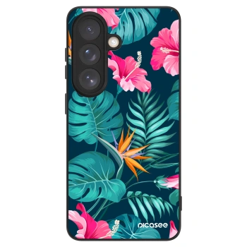 Picasee ULTIMATE CASE PowerShare pro Samsung Galaxy S26 - Pink Monstera