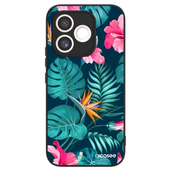 Etui na Honor 600 Lite - Pink Monstera