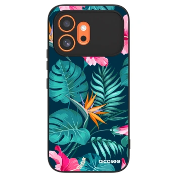 Etui na Honor 600 - Pink Monstera