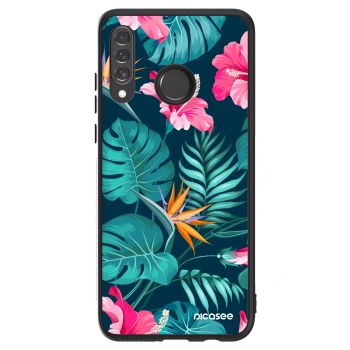Picasee ULTIMATE CASE na Huawei P30 Lite - Pink Monstera