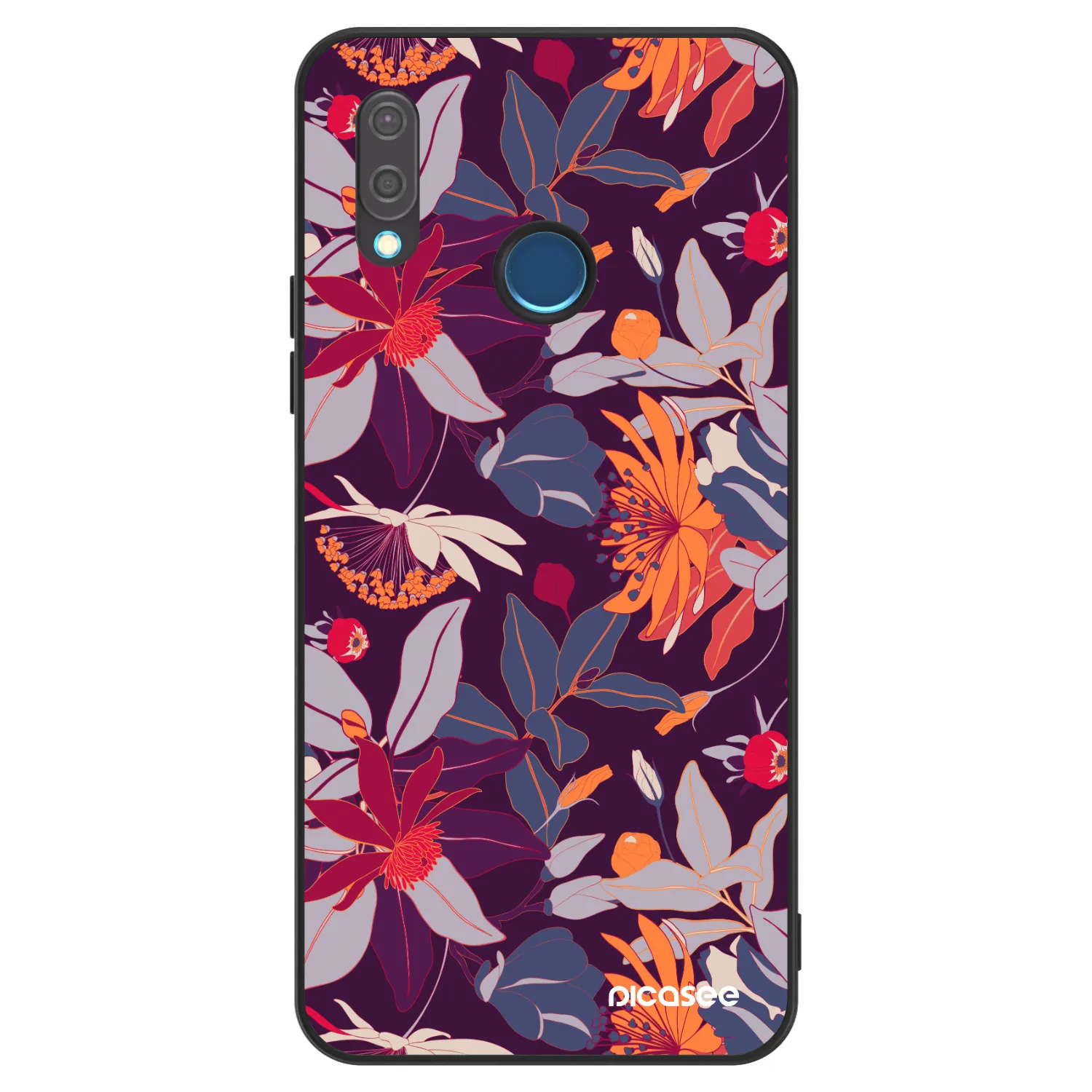 Picasee ULTIMATE CASE na Huawei P20 Lite - Purple Leaf