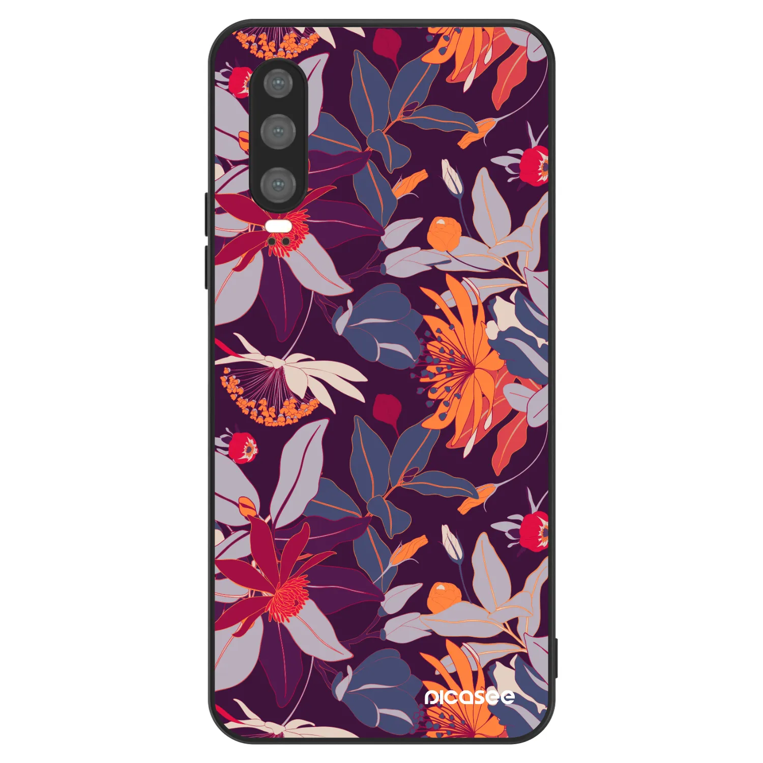 Picasee ULTIMATE CASE na Huawei P30 - Purple Leaf