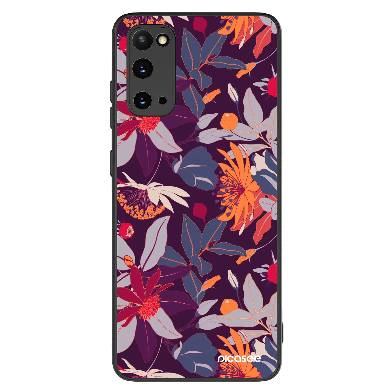 Picasee ULTIMATE CASE na Samsung Galaxy S20 G980F - Purple Leaf