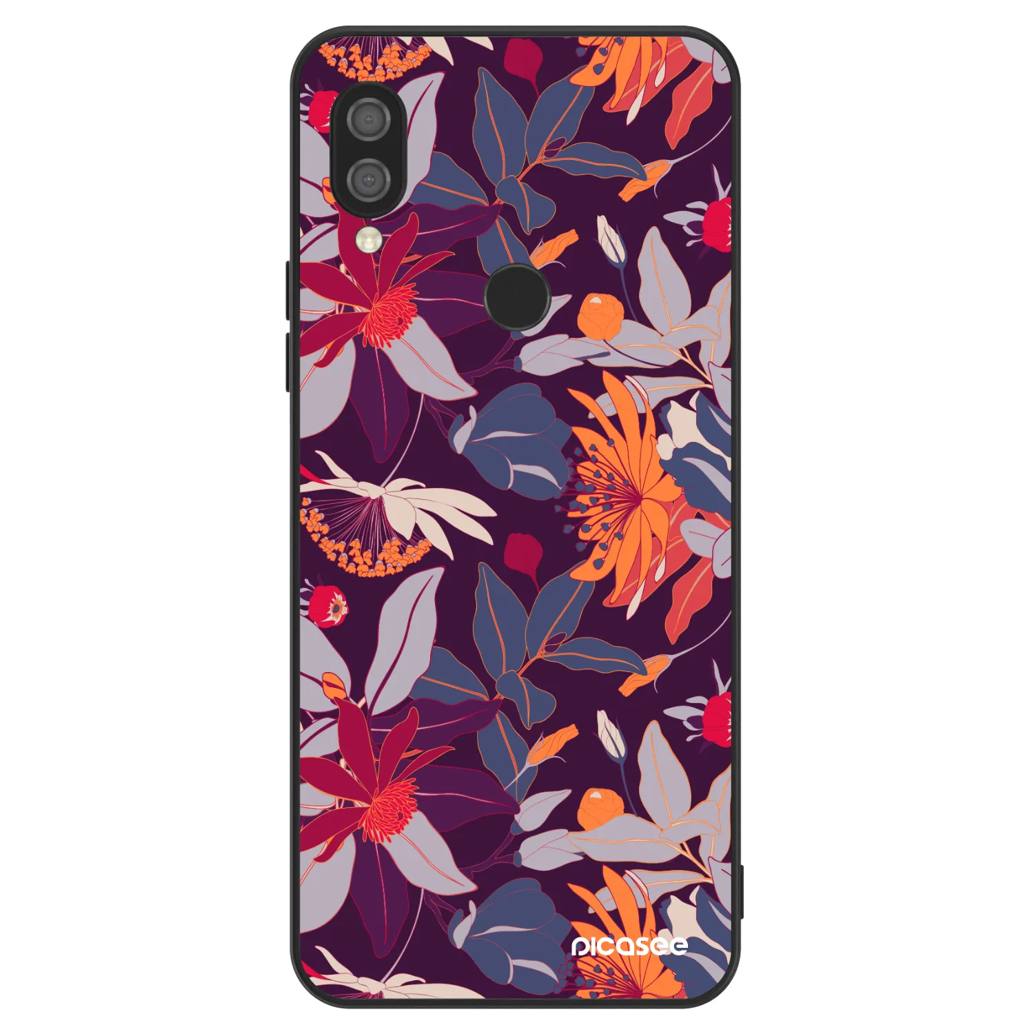 Picasee ULTIMATE CASE na Xiaomi Redmi 7 - Purple Leaf
