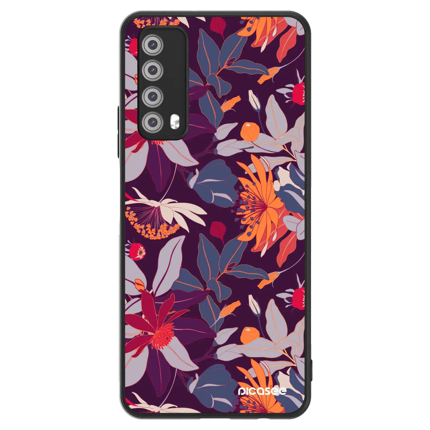 Picasee ULTIMATE CASE na Huawei P Smart 2021 - Purple Leaf