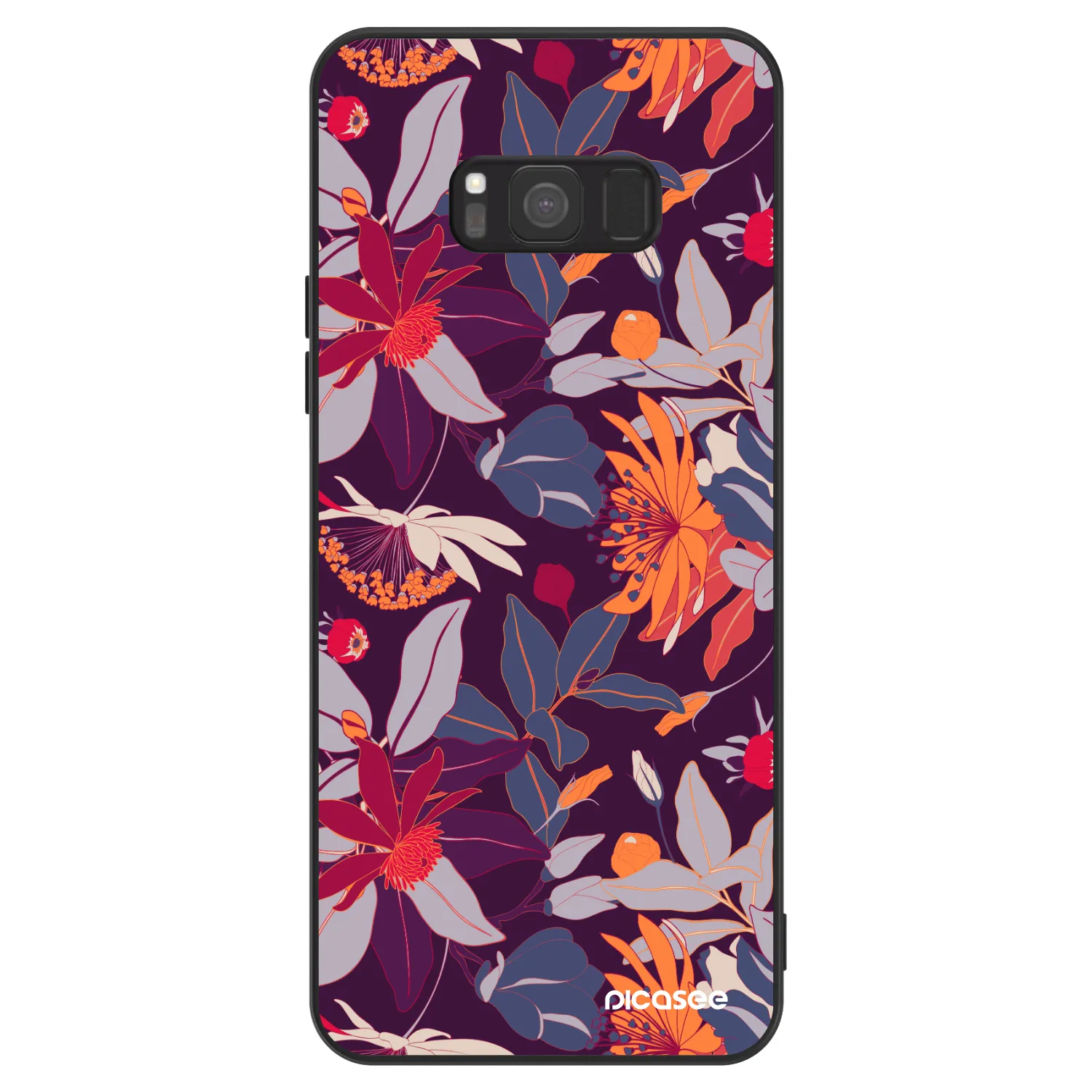 Picasee ULTIMATE CASE na Samsung Galaxy S8 G950F - Purple Leaf