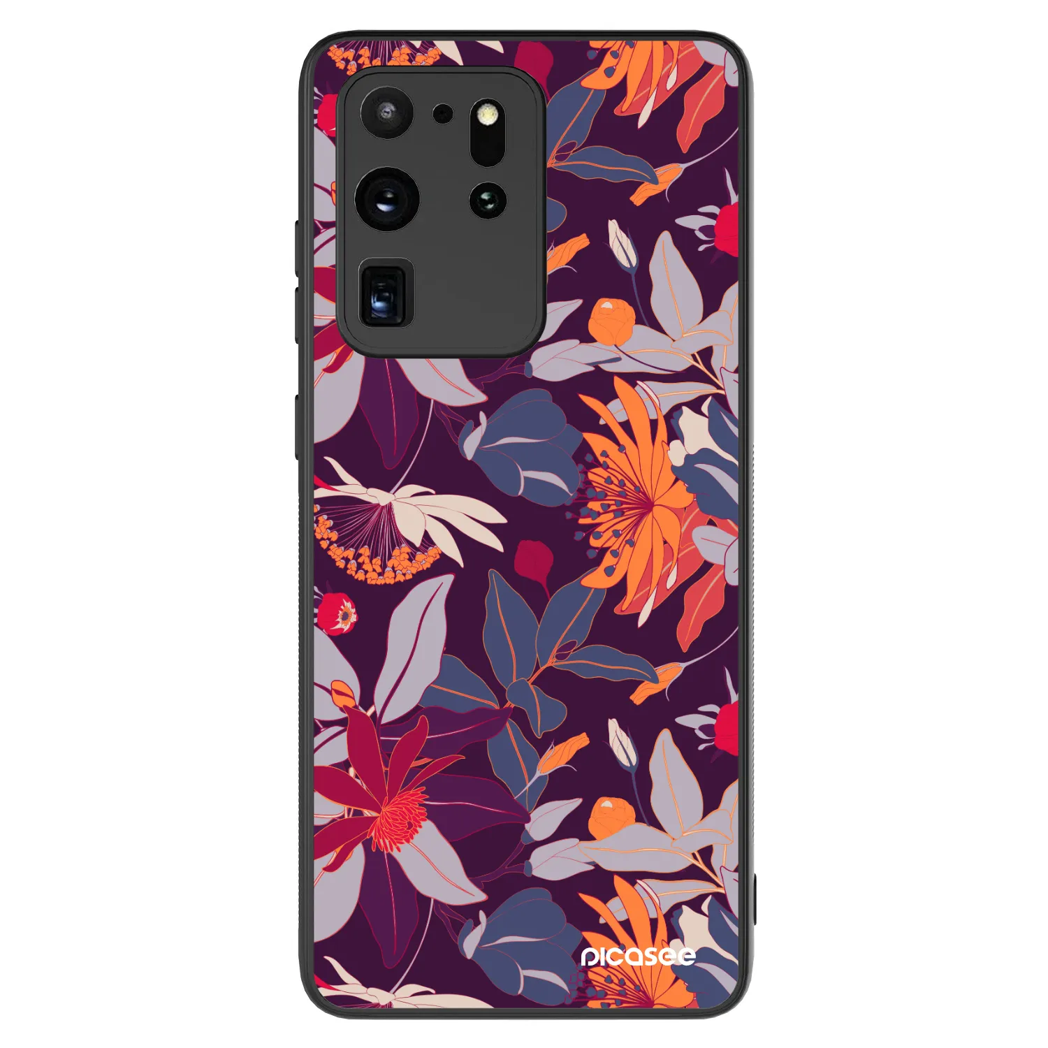 Picasee ULTIMATE CASE na Samsung Galaxy S20 Ultra 5G G988F - Purple Leaf