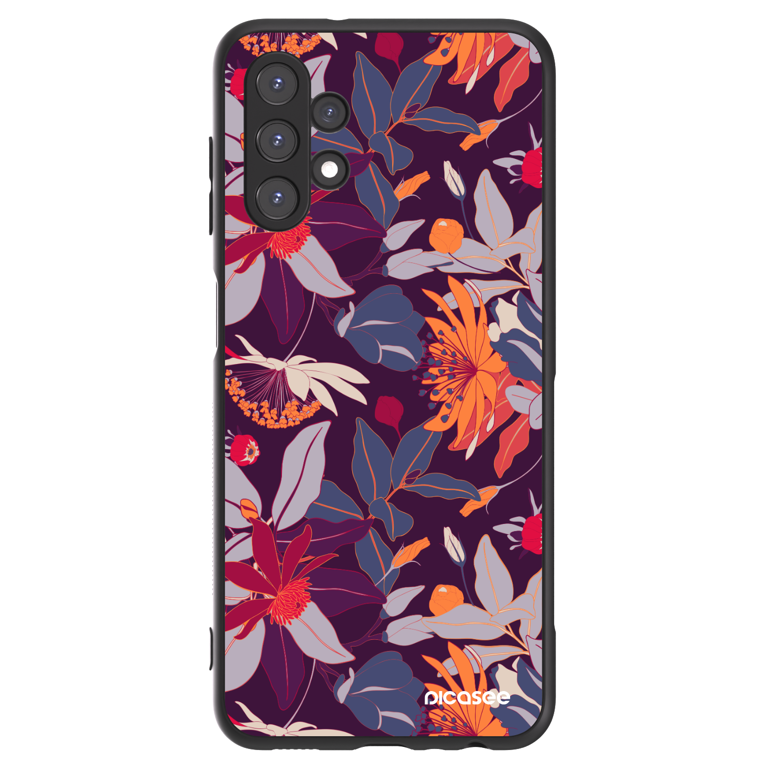 Picasee ULTIMATE CASE na Samsung Galaxy A13 4G A135 - Purple Leaf