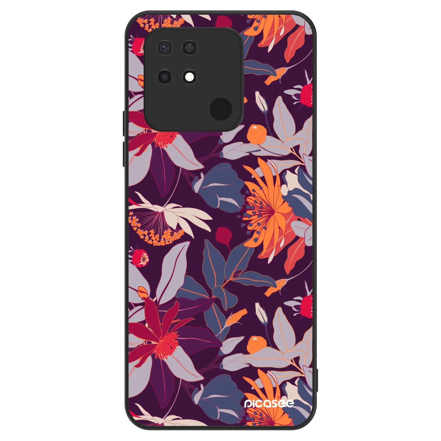 Picasee ULTIMATE CASE na Xiaomi Redmi 10C - Purple Leaf